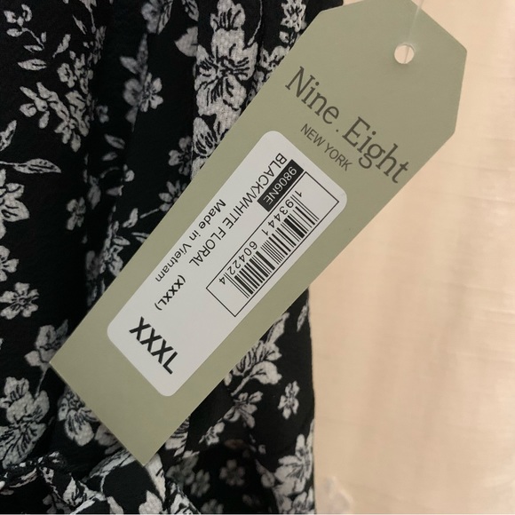 Flutter Sleeve Ruffle Hem Wrap Dress NWT - Picture 16 of 16